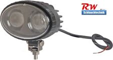 Sicherheitsleuchte, LED, blau, 10 W, 250 lm, oval, 10-80 V, 2 LEDs, Gabelstapler