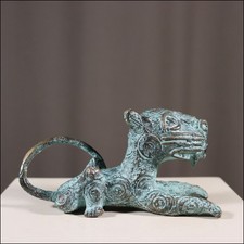 68968) Kleiner Bronze Leopard