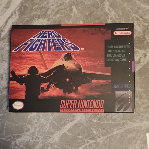 Aero fighters super nintendo - super,