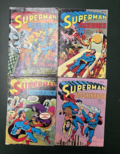 Superman taschenbuch konvolut - taschenbuch,