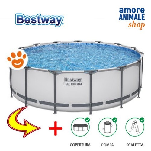 Bestway rundpool steel - bestway, max