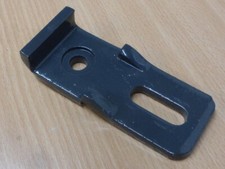 Torbandlasche für Gartentor, anthrazitgrau RAL 7016, 2 Stück