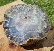 Lagen Achat Druse Rohstein