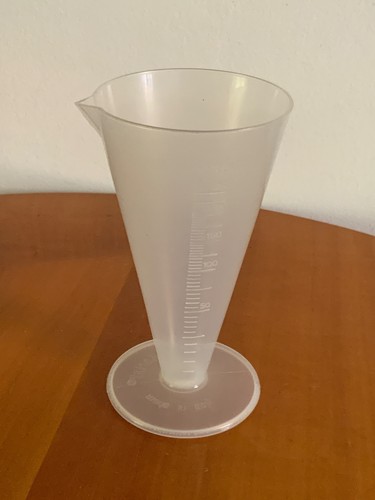 Vintage messbecher kelchform - vintage,