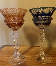 Bleikristall Gläser 1930er Jahre, antik