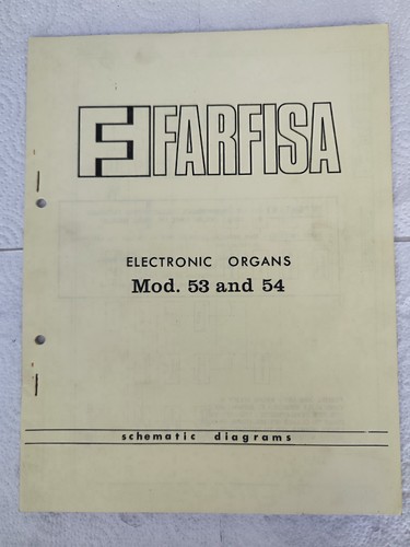Farfisa electric organs mod - farfisa,