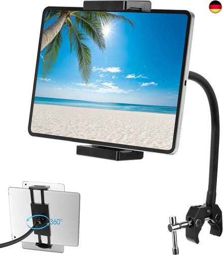Flexible tablet holder - flexible, bed