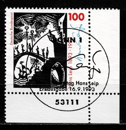 Bund minr 1694 eckrand - bund, unten