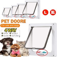 Hund Katze Klappe Tür mit 4