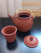 Teekanne aus ton - teekanne, –