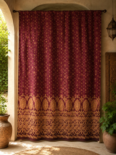 Bassetti foulard gold - gold, decor