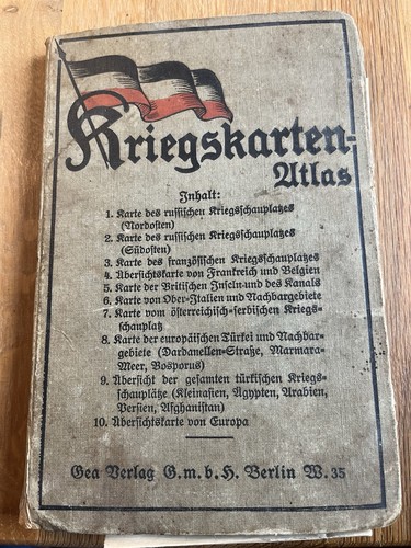 Tolle alte mappe - tolle,