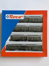 Roco 44053 H0 DC 4er-Set Umbauwagen DB OVP Ep..III Neuwertig
