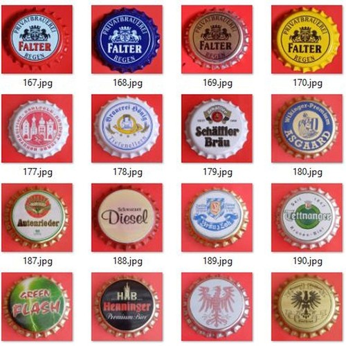 Kronkorken bottle caps - bottle, 250