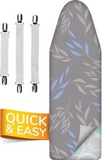 Turbo Bügelbrettbezug in 5 Größen für Dampfbügeleisen extra dick Made in Germany