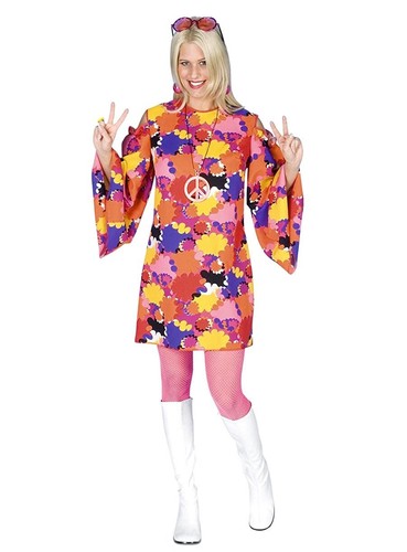Hippie kleid mit - hippie,