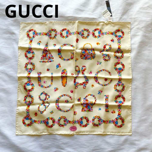 Gucci floral horsebit silk - gucci,