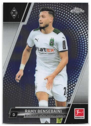 Ramy bensebaini 2021 topps - 2021-22,