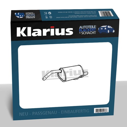 Klarius auspuff esd endtopf - esd,,