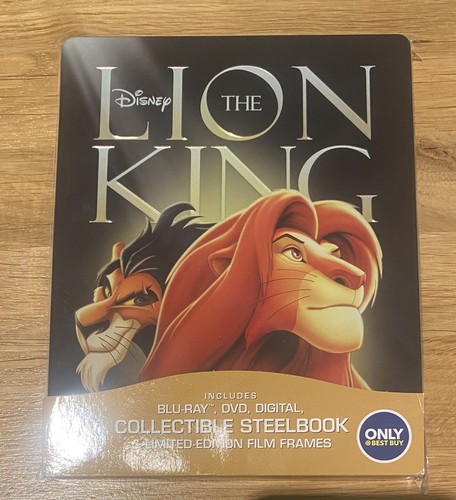 Disney bluray steelbook - bluray, könig