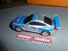 Carrera Go Go+ Auto Porsche 997 GT3 Polizei 61283 Rennbahn Schienen Blaulicht
