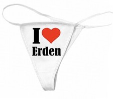 String Tanga I Love Erden