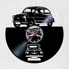 Vinyl Schallplatten Wanduhr