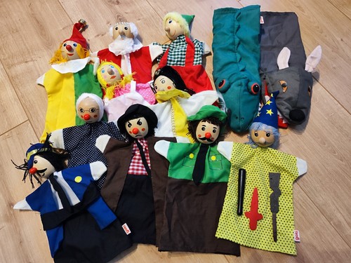 Goki handpuppen set - , handpuppen-set
