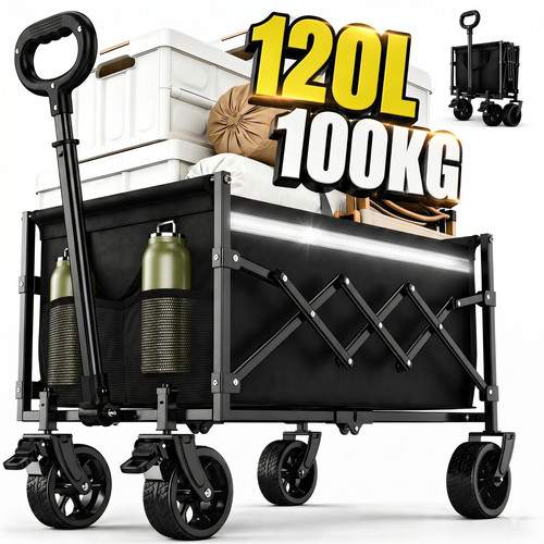 Bollerwagen faltbar dach - xl,