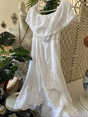 Wundervolles kleid weiß - kleid,