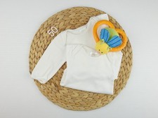 2 x weiße Baby Bodys Body Set