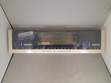 Herpa MAN B&W Schwertransport Schiffsdiesel Schiffsmotor 1:87 OVP Box selten !