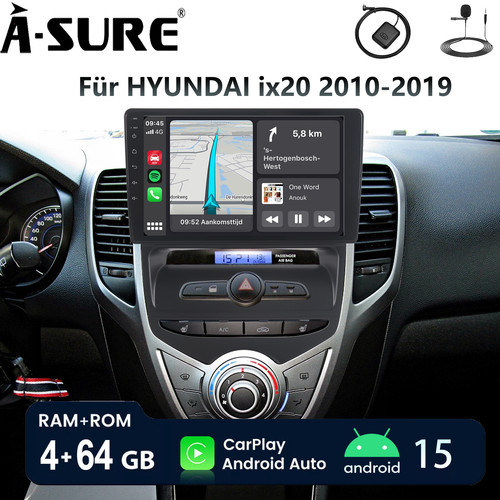 8core 64gb für hyundai ix20 - für,