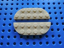 Lego 2 x Platte Rundecke 18980