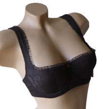 Balconette BH braun Halbschale