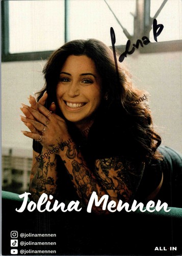 Original autogramm jolina - original,