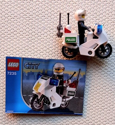 Lego 7235 polizeimotorrad - 7235,,