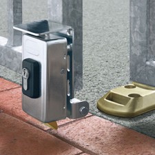 💚 Hörmann Elektroschloss Bodenverriegelung + Auflaufbock Drehtore mit RotaMatic