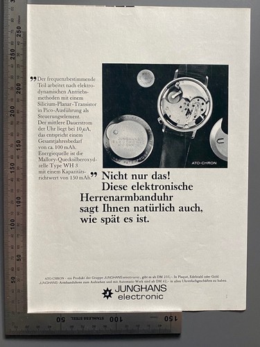 Junghans electronic ato - junghans, ato-chron