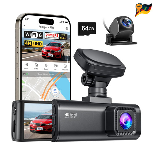 Redtiger f7n dashcam - redtiger, 4k