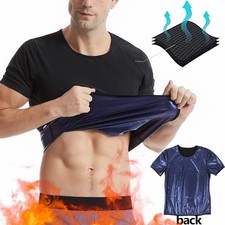 Herren Kurzarm Saunaanzug