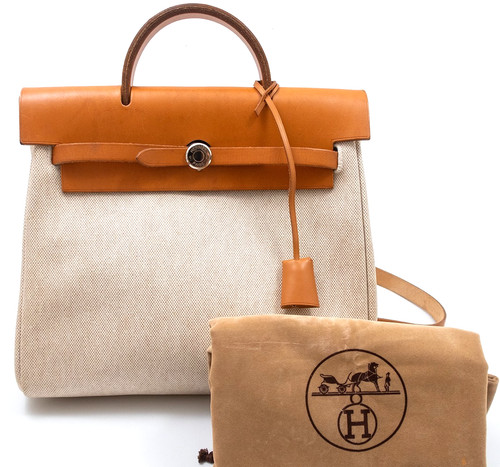 Hermes herbag sac dos - herbag, a