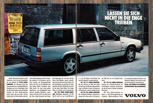 Volvo 740 kombi reklame - 740,