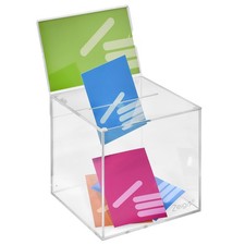Losbox aus acrylglas - losbox,