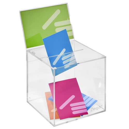 Losbox aus acrylglas - losbox,