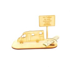 Gutschein-Geldgeschenk Wohnmobil Teilintegriert zum Geburtstag für Camper