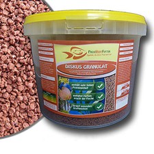 Diskus Granulat Rot 3 Liter Eimer 1,35 kg Futter Barsch Aquarium Diskusgranulat 