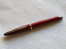 Kugelschreiber Roller WATERMAN CARENE Made in France ROT 1990