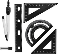 Zeichnung Lineal Set mit