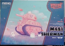 World War Toons: Tank M4A1 Sherman Pinky Cats Meng Model WWP 002